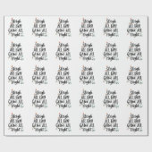 Sleigh All Day Game終夜のクリスマスおもしろい ラッピングペーパー (フラット)