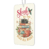 Sleigh All Day Read All Night  カーエアーフレッシュナー (左)