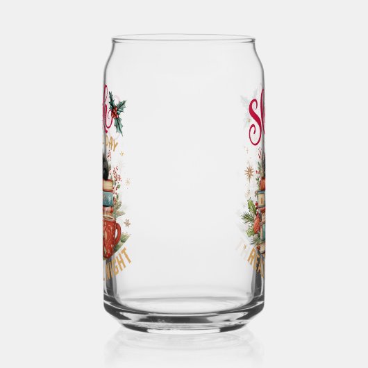 Sleigh All Day Read All Night  ガラス缶 (右)