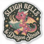 Sleigh Bells & Dragon Stories Holiday Magic シール (正面)