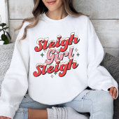 Sleigh Girl Sleigh Sweatshirt、クリスマス スウェットシャツ