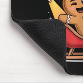 Sleigh Me Funny Adult Humor Gingerbread Man  マウスパッド (コーナー)