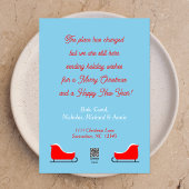 Sleigh New Address Holiday Movingのお知らせ シーズンカード