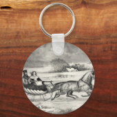 Sleigh Rideキーチェーン キーホルダー (正面)