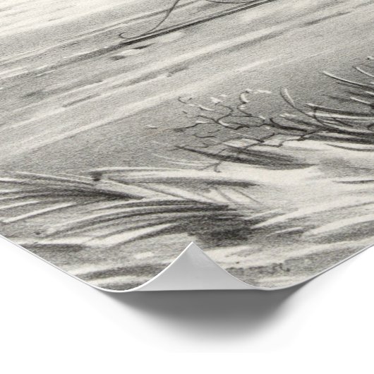 "Sleigh Ride" poster/print ポスター (角)