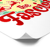 Sleigh The Fascists Funny Litical Christmas Human ポスター (角)