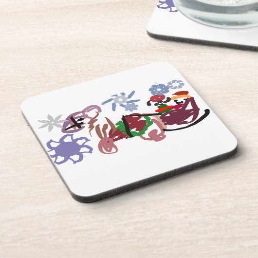  Sleigh winter  コースター (左側)