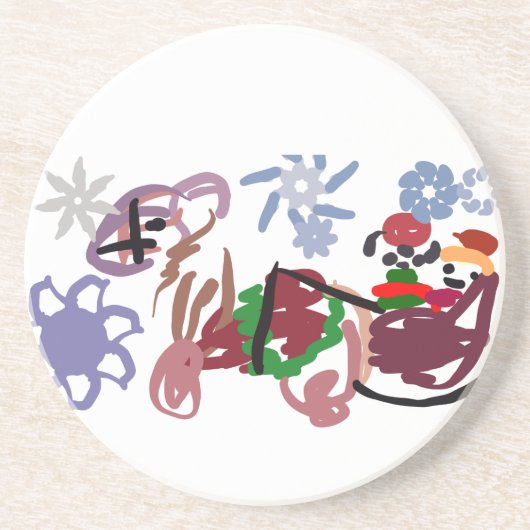 Sleigh winter コースター (正面)