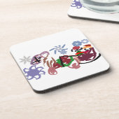  Sleigh winter  コースター (左側)