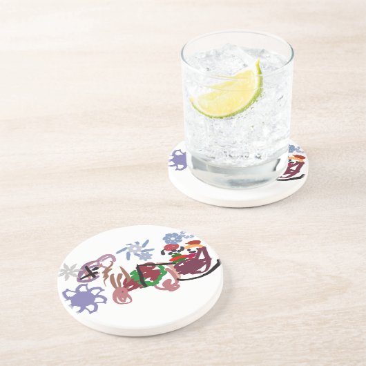 Sleigh winter コースター (側面)