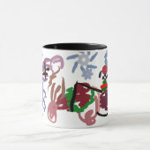  Sleigh winter  マグカップ (中央)