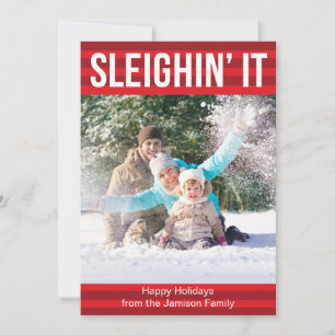 Sleighinそれ休日カード シーズンカード