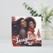Sleighin' Sisters Festive Laughter シーズンカード (スタンド正面)