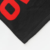 Sleighs Are Overrated Santa Clic Muscle Car Christ フリースブランケット (角)