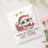 Sleighthing the holidays with Catutitude フェイバーバッグ (封をした状態)