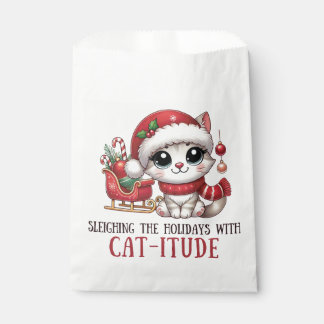 Sleighthing the holidays with Catutitude フェイバーバッグ