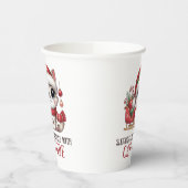 Sleighthing the holidays with Catutitude 紙コップ (左)