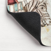 SleipnirにまたがるHermod マウスパッド (コーナー)