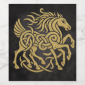 Sleipnir – 北欧神話の8本足の馬Si ワインラベル (シングルラベル)