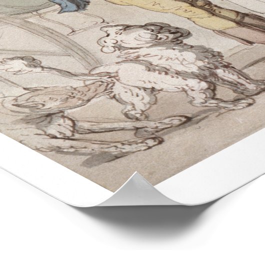 Slender Billy, Travellers taking refreshment (w/c ポスター (角)