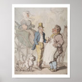 Slender Billy, Travellers taking refreshment (w/c ポスター (正面)