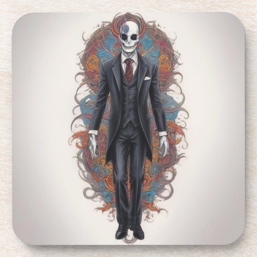 SLENDER MAN MYTH TAT STYLE コースター (正面)