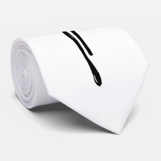 Slendermanのタイ ネクタイ (ロール)