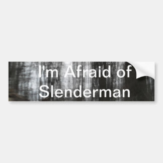 Slendermanの森林 バンパーステッカー