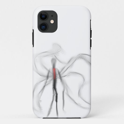 Slendermanの電話箱 Case-Mate iPhoneケース (裏面)