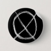 Slendermanボタン 缶バッジ (正面)