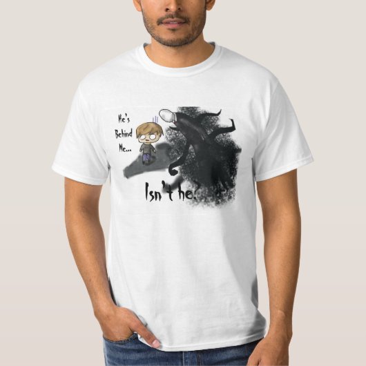 Slenderman PewdieのTシャツ Tシャツ (正面)