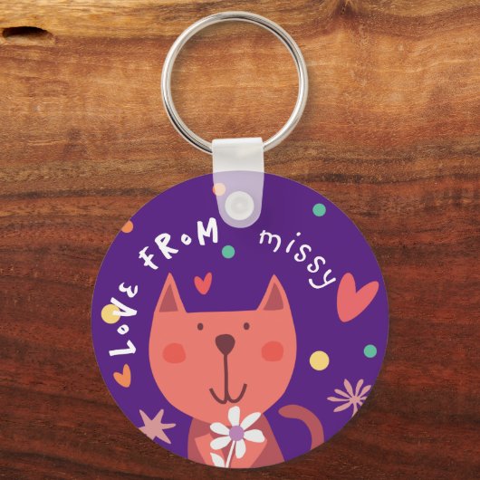 sleutelhanger 'love from' キーホルダー (正面)
