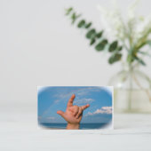 SLGの名刺のテンプレート 名刺 (スタンド正面)