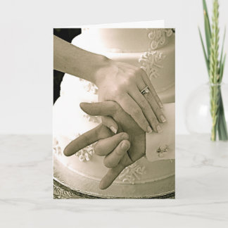 SLGの結婚式の招待状 カード