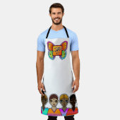 SLHデザイン エプロン (着用した状態)