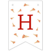 Slice Of Fun 1st Birthday  バンティングフラッグ (第2の旗)