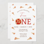 Slice Of Fun 1st Birthday Invitation 招待状 (正面/裏面)