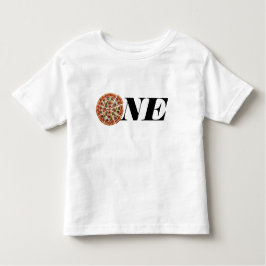 Slice of Fun 1st Birthday, One Pizza T-Shirt トドラーTシャツ