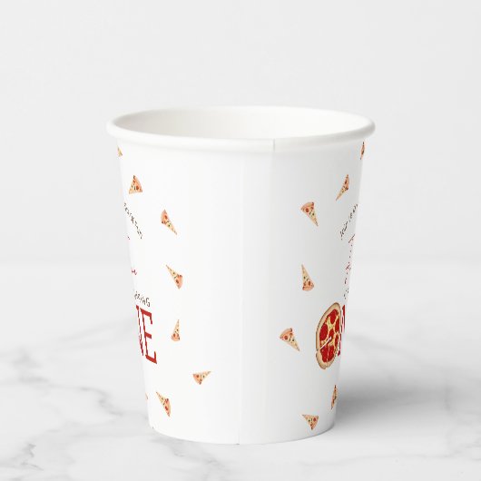 Slice of Fun First Birthday Paper cup 紙コップ (右)