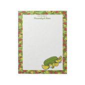 Slice of Sunshine Framed Yellow Unline Notepad ノートパッド (回転)