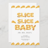 Slice Slice Baby, Baby Shower Invitation 招待状 (正面/裏面)