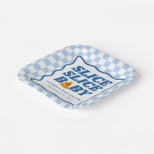 Slice Slice Baby Pizza Baby Shower ペーパープレート (傾斜あり)