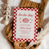 Slice Slice Baby Pizza Baby Shower 招待状