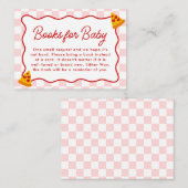 Slice Slice Baby Pizza Baby Shower Books for Baby エンクロージャーカード (正面/裏面)