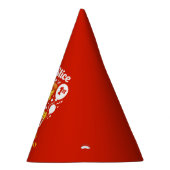 Slice Slice Cheesy Baby Pizza 1st Birthday Party パーティーハット (右)