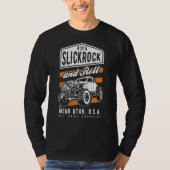 Slickrock and Roll Moab Utah Offroad Rock Crawler  Tシャツ (正面)