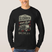 Slickrock and Roll Moab Utah Offroad Rock Crawler  Tシャツ (正面)