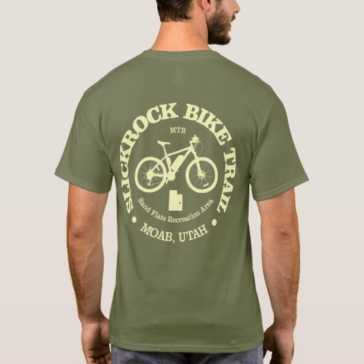 Slickrock Bike Trail (MTB) Tシャツ (裏面)