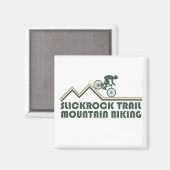 slicrockトレイルmtbマウンテンバイク マグネット (正面/裏面)