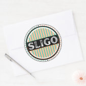 Sligo City Pride Emblem – Irish Identity ラウンドシール (封筒)